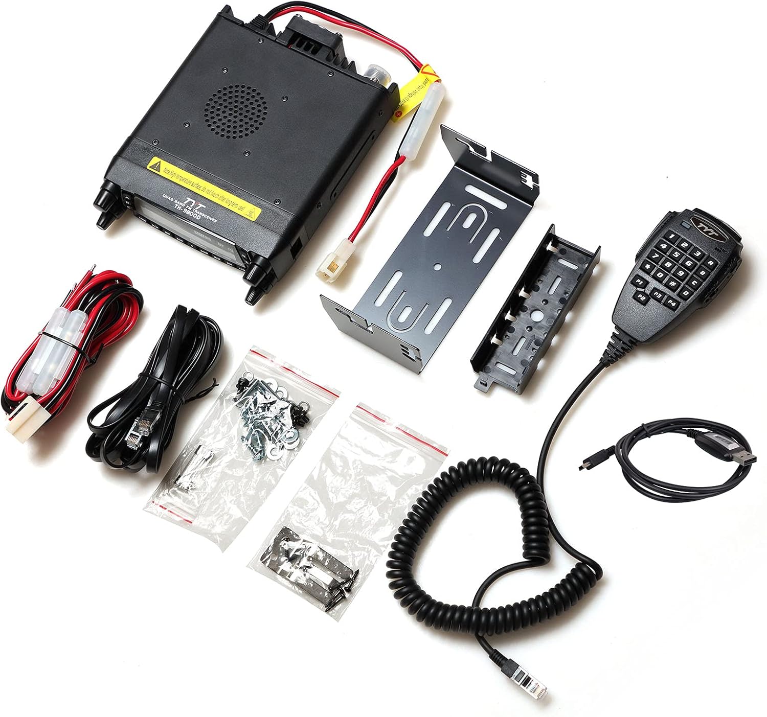 TYT TH-9800D Plus Version Quad Band Cross-Band 50W Mobile Transceiver Vehicle Radio Amateur Base Station, Cable/Software incl - Image 5