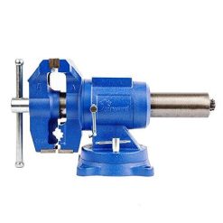 Alternative view of Forward DT08125A 5-Inch Heavy Duty Bench Vise 360-Degree Swivel Base and Head with Anvil (5×22)