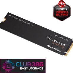 Alternative view of WD_BLACK 1TB SN770 NVMe Internal Gaming SSD Solid State Drive – Gen4 PCIe, M.2 2280, Up to 5,150 MB/s – WDS100T3X0E