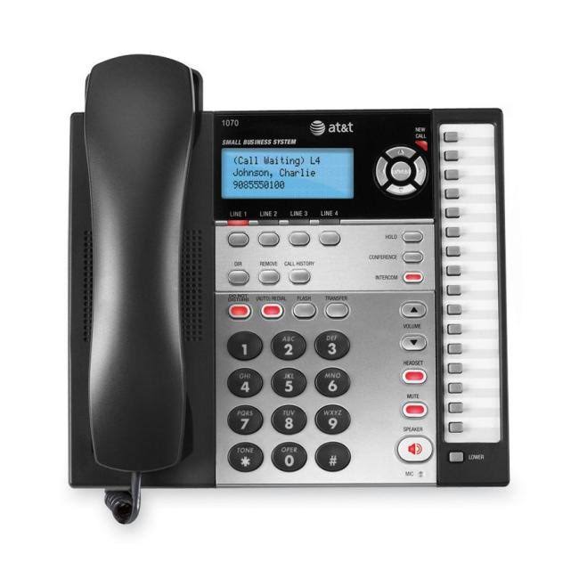 At&t 1070 (2 Pack) 4-Line Corded Phone w/ Caller ID