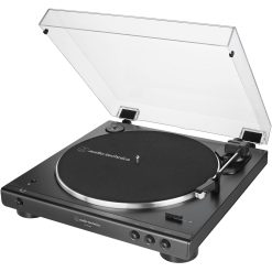 Alternative view of Audio-Technica AT-LP60XBT-BK Fully Automatic Belt-Drive Stereo Turntable, Black