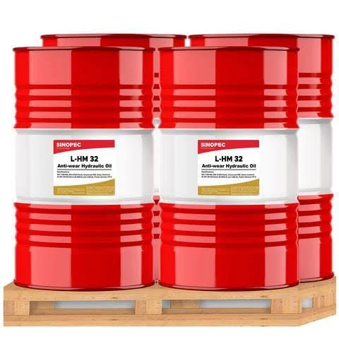 Sinopec AW 32 Hydraulic Oil Fluid (ISO VG 32, SAE 10W), 55 Gallon Drum - Image 6