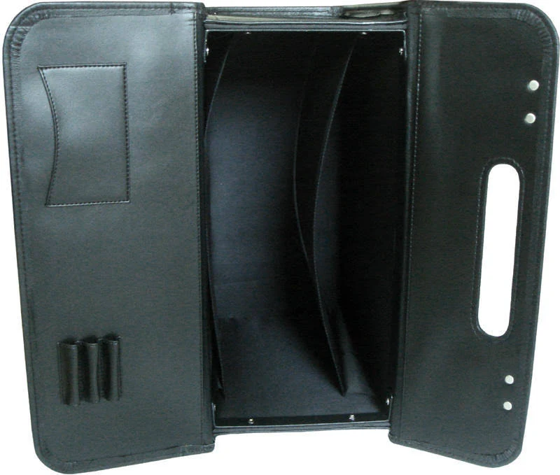 Amerileather Black Leather Pilot Case - Image 5