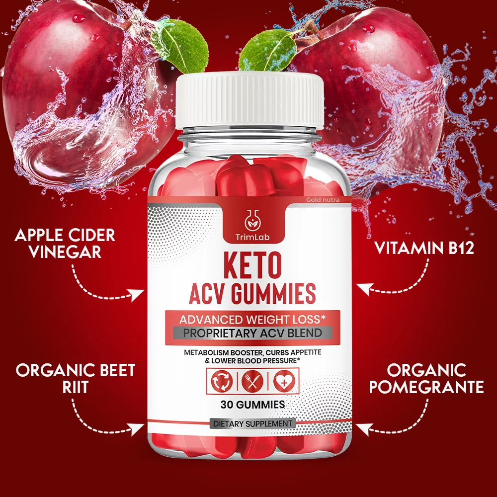 Trim Lab Keto Gummies, Weight Loss Supplement, Powerful Formula, Maximum Strength (5 Pack) - Image 4
