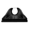 Advanced Drainage Systems 12 in. a?? 15 in. Plastic End Section Kit, Black 1215NP