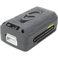 Alternative view of Snow Joe 2-Pack iBAT40 Ion EcoSharp 40 V 4.0 Ah Lithium-Ion Battery