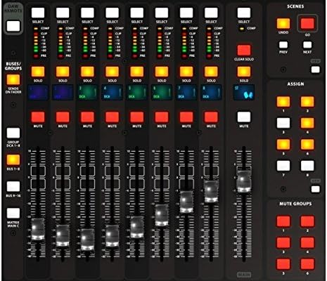 BEHRINGER, X-32 Compact 40-Input 25-Bus Digital Mixing Console with 16 Programmable Midas Preamps Black, (X32COMPACT) - Image 8