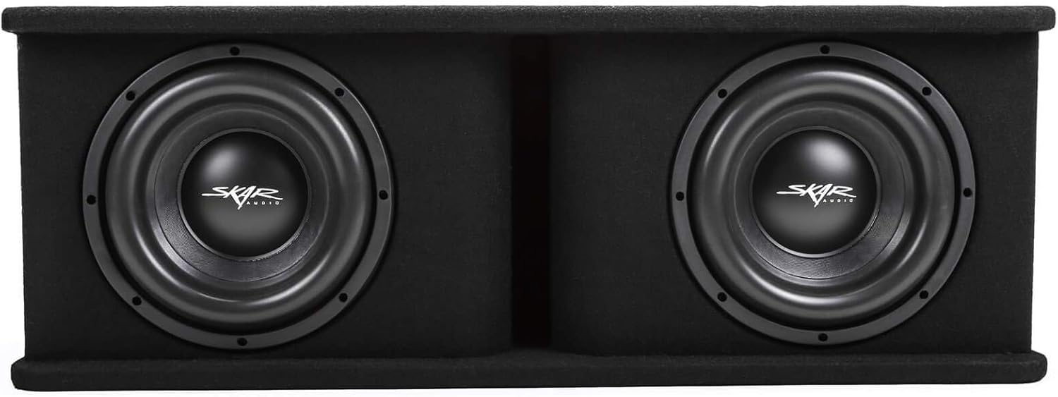 Skar Audio Dual 12 Complete 2,400 Watt SDR Series Subwoofer Bass Package – Includes Loaded Enclosure with Amplifier - Image 7