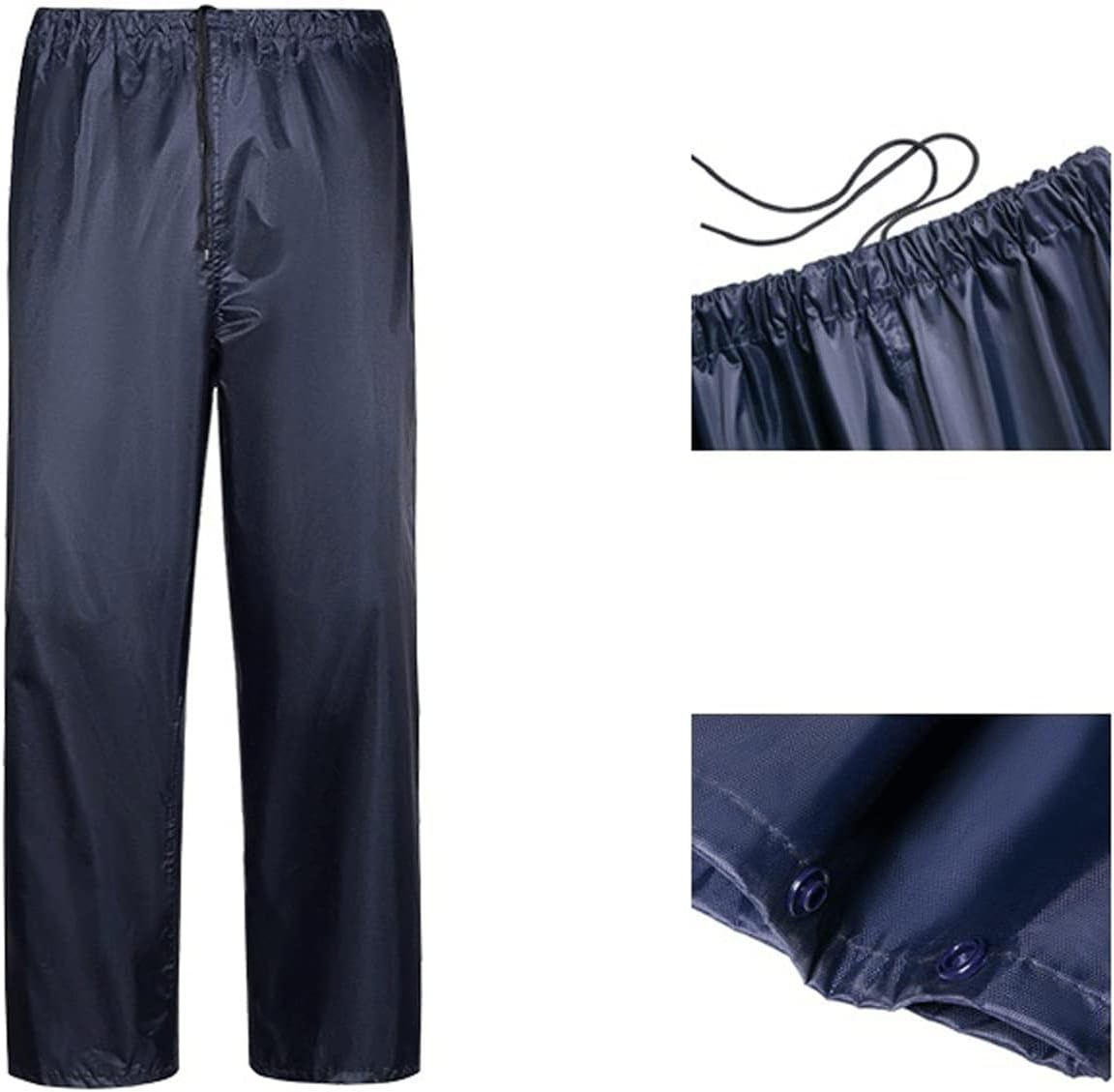 Rain Ponchos Raincoat Rain Pants Suit Men and Women Split Double-Layer Thickened Body Electric Motorcycle Take-Out Riding Rainwater - Image 3