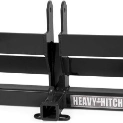Category 1, 3 Point Hitch Receiver Drawbar with Dual Weight Bracket – Green