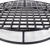 Walden Fire Pit Grate Round – 28 Premium Heavy Duty Steel Grate for Outdoor Firepits – Above Ground Fire Grate (28)